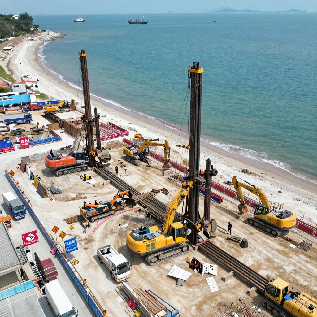 水下打桩工程揭秘：工艺差异化带来的突破第二张图