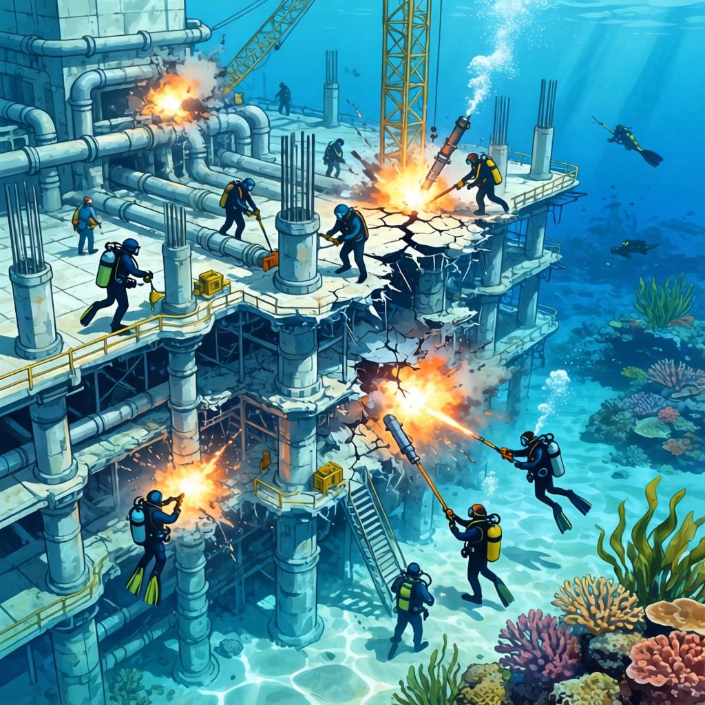 水下拆除工程揭秘：为何爆破差异化成关键突破点第一张图