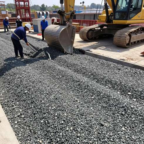 同是沉管隧道,碎石与灌砂基础施工差别有多大? 同是沉管隧道,碎石与灌砂基础施工差别有多大?第二张图