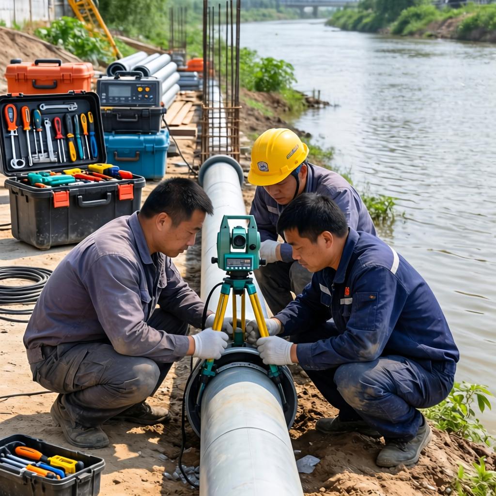 技术领航，突破过河管道铺设的重重阻碍第三张图