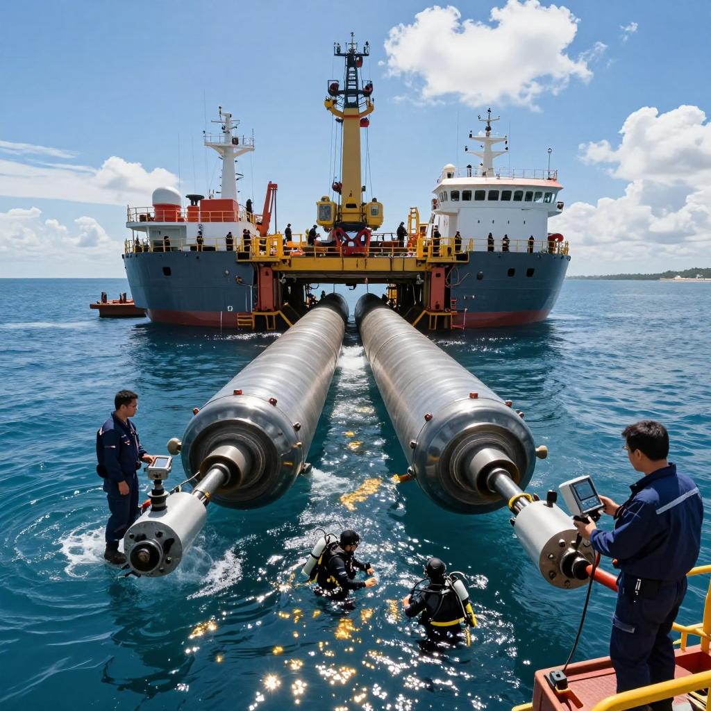 沉管安装 —— 解锁水下工程建设的 “密码”第一张图