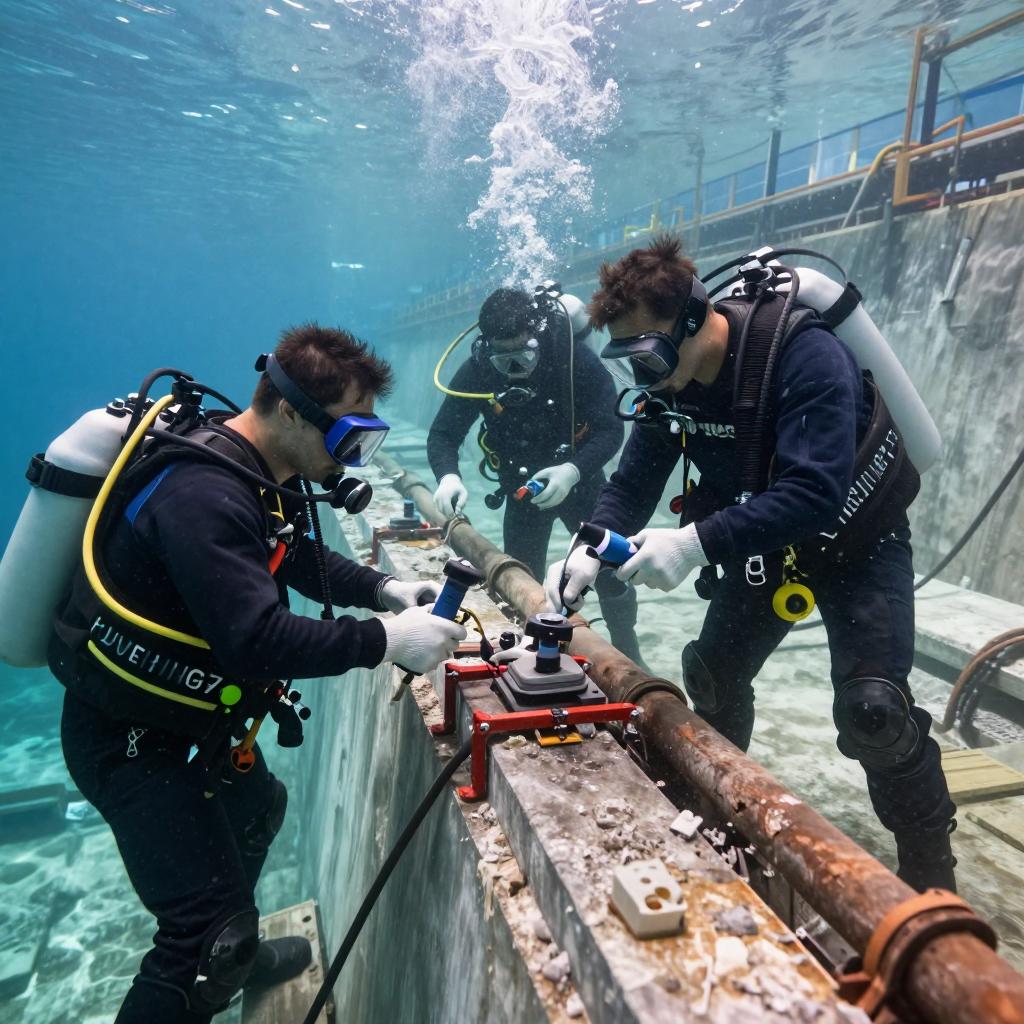水下大坝加固:破解复杂坝体差异化施工的秘密 水下大坝加固:破解复杂坝体差异化施工的秘密第一张图