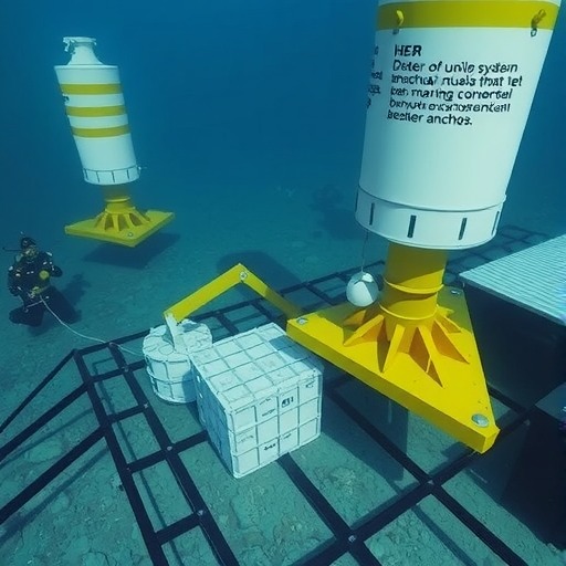 深海水下系泊系统安装：锚固差异与施工技术革新(图1)