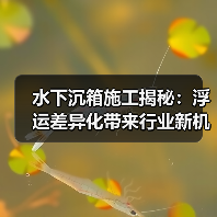 水下沉箱施工揭秘:浮运差异化带来行业新机遇(图3) 水下沉箱施工揭秘:浮运差异化带来行业新机遇(图3)