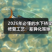 2026年必懂的水下桥梁修复工艺：差异化策略全揭秘（图3）