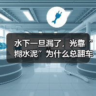 水下一旦漏了,光靠“糊水泥”为什么总翻车?聊聊真正的应急堵漏方案(图3) 水下一旦漏了,光靠“糊水泥”为什么总翻车?聊聊真正的应急堵漏方案(图3)