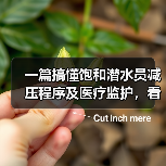 一篇搞懂饱和潜水员减压程序及医疗监护，看完少走三年弯路（图1）