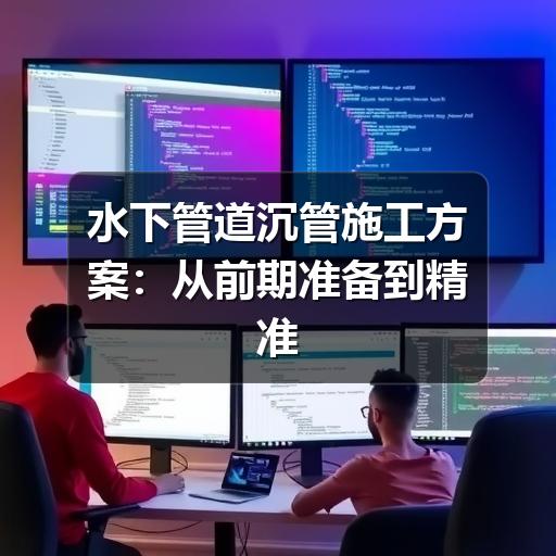 沉管施工全流程解析:关键控制点与质量保障方案-玄熵星行水下(图1) 水下管道沉管施工方案:从前期准备到精准沉放的全流程解析