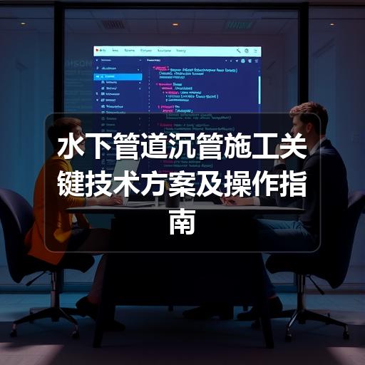 沉管施工如何确保精准对接与水下密封?-玄熵星行水下(图2) 水下管道沉管施工关键技术方案及操作指南