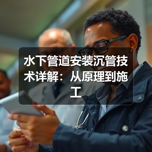 水下管道安装如何高效稳定?沉管法全流程解析-玄熵星行水下(图3) 水下管道安装沉管技术详解:从原理到施工全流程