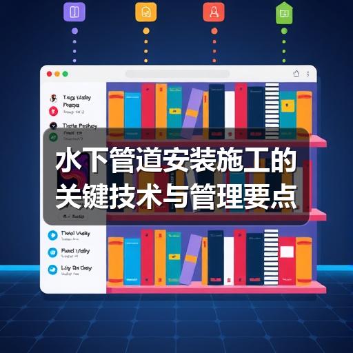 如何提升水下管道安装效率?沉管技术全解析-玄熵星行水下(图2) 水下管道安装施工的关键技术与管理要点