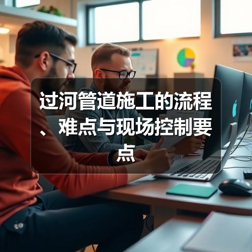 过河管道施工的流程、难点与现场控制要点(图3) 过河管道施工的流程、难点与现场控制要点