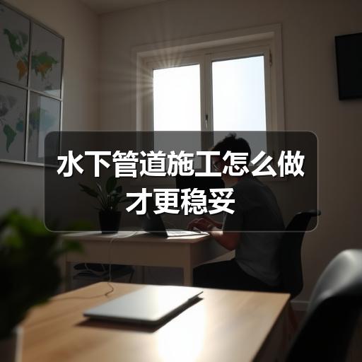 水下管道施工怎么做才更稳妥