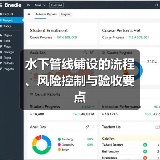 水下管线铺设的流程、风险控制与验收要点