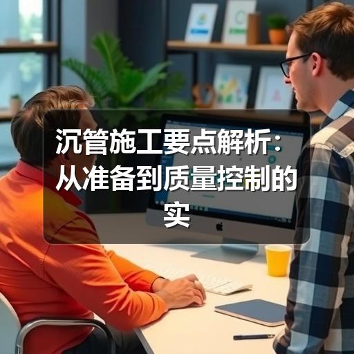 沉管施工关键要点:全过程控制如何保障结构安全?-玄熵星行水下(图3) 沉管施工要点解析:从准备到质量控制的实用指南