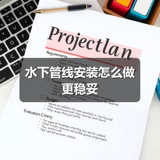 水下管线安装怎么做好?流程要点全解析-玄熵星行水下(图3) 水下管线安装怎么做更稳妥