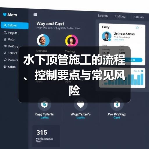 水下顶管施工的流程、控制要点与常见风险