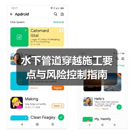水下管道穿越施工要点与风险控制指南