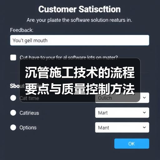 沉管施工技术的流程要点与质量控制方法(图3) 沉管施工技术的流程要点与质量控制方法