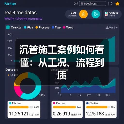 沉管施工案例如何看懂:从工况、流程到质量控制要点(图1) 沉管施工案例如何看懂:从工况、流程到质量控制要点