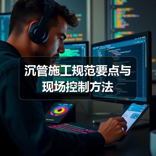 沉管施工规范要点与现场控制方法(图3) 沉管施工规范要点与现场控制方法