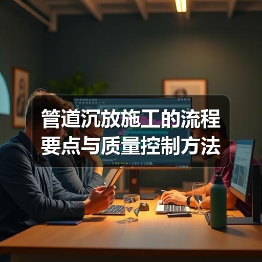 管道沉放施工的流程要点与质量控制方法
