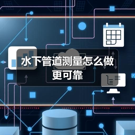 水下管道测量怎么做更可靠