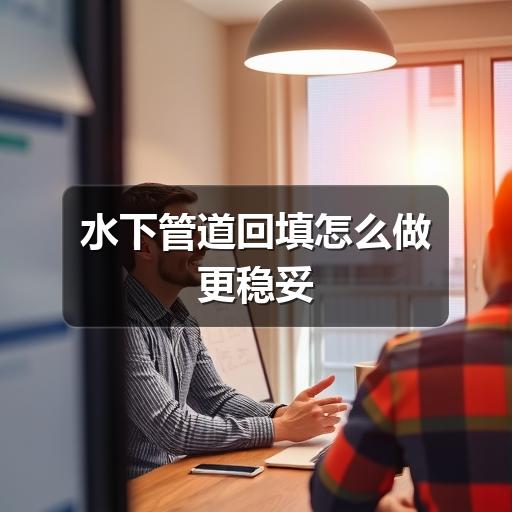 水下管道回填关键控制点解析:如何确保管线稳定与抗冲刷能力?-玄熵星行水下(图2) 水下管道回填怎么做更稳妥