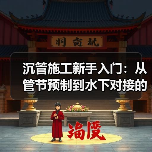 沉管施工新手入门：从管节预制到水下对接的完整流程