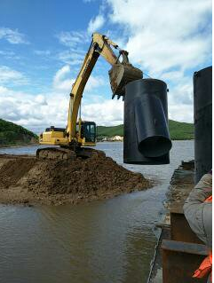 水下取水头安装筑牢供水防线(图1)